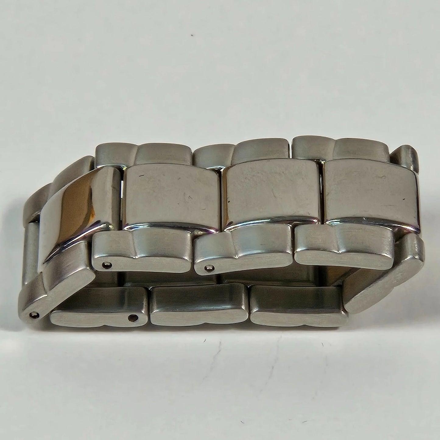 Men's Stainless Steel Watch Link Ring 17mm - USED - The Mirror