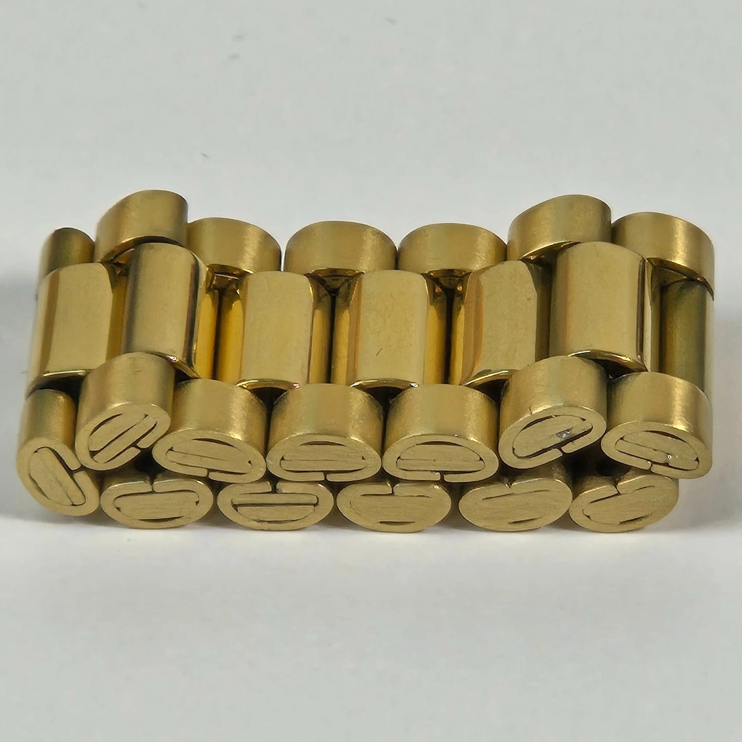 The Original Roller - Gold Plated Stainless Steel Watch Link Ring 16mm