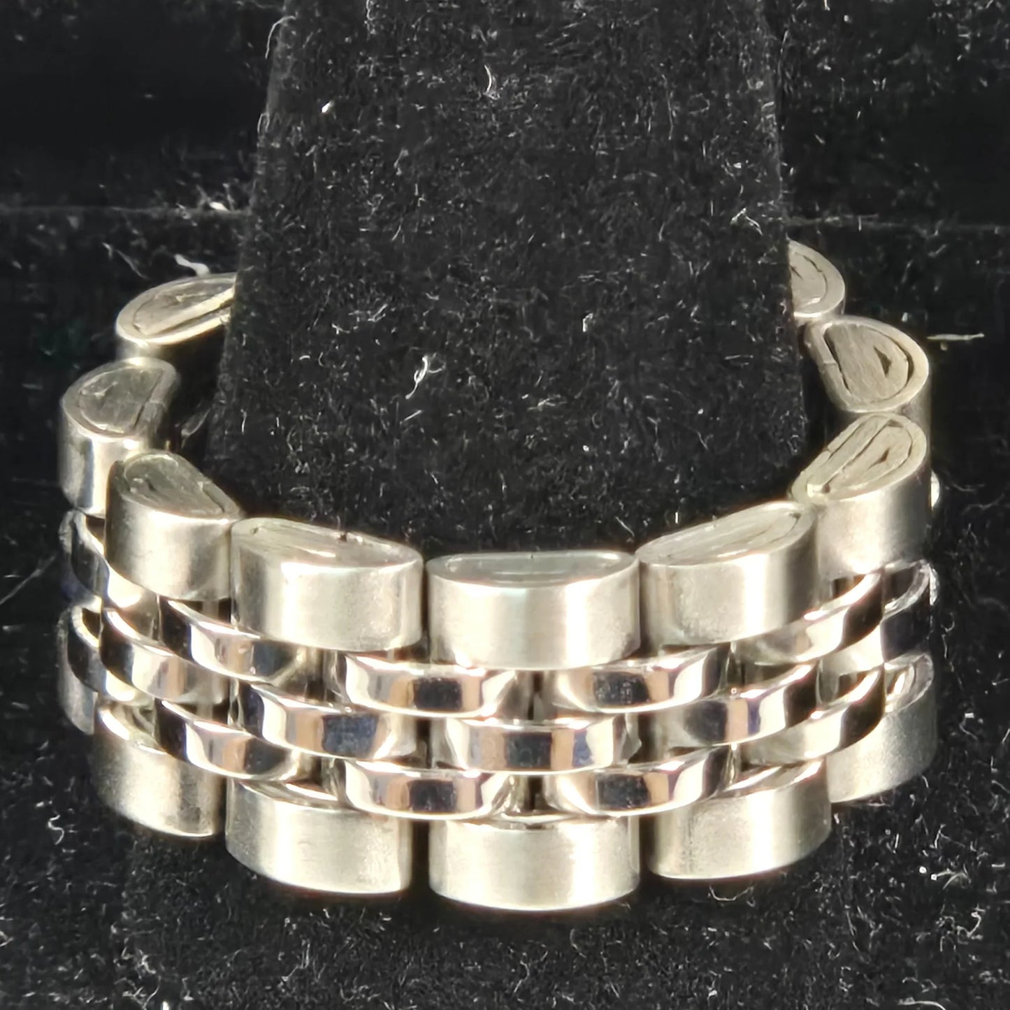 The Original Rope - Silver Stainless Steel Watch Link Ring 10mm