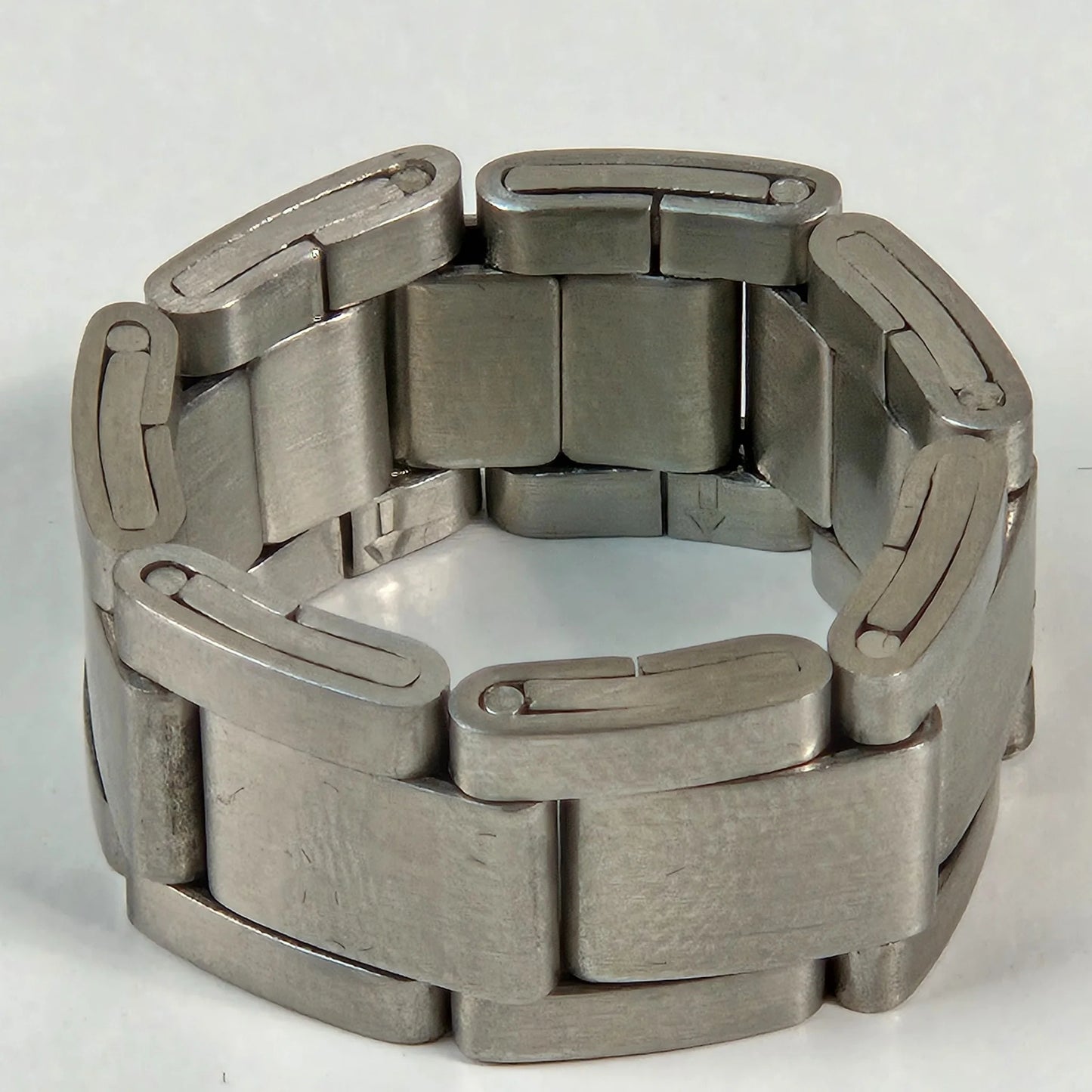Stainless Steel Men's Watch Link Ring 12mm - The Standard