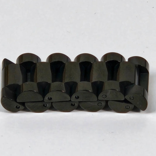 The Z Roller - Black Stainless Steel Watch Link Ring 15mm